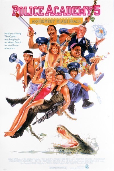   5:   -   / Police Academy 5: Assignment: Miami Beach (1988)