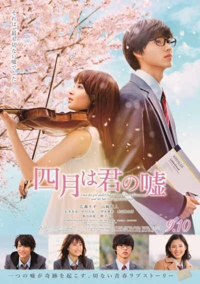    / Shigatsu wa kimi no uso (2016)